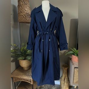 Towne From London Fog Trench Coat Unisex